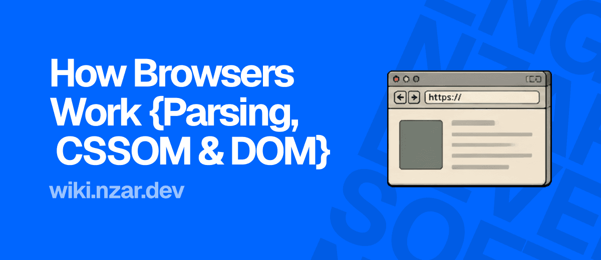How Browsers Work: Parsing, Rendering & the DOM
Cover