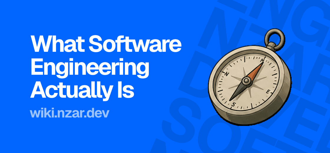 What Software Engineering Actually Is? Cover
