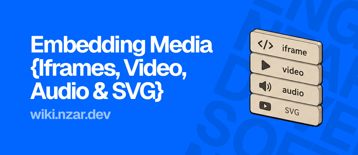 HTML Embedding Cover