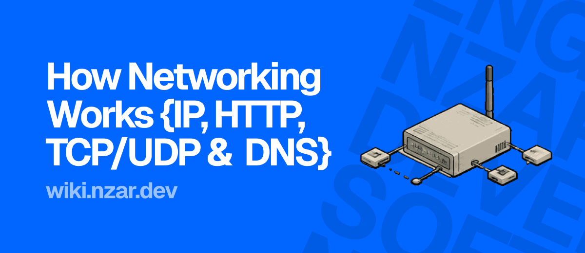 How Networking Works: IP, DNS, TCP/UDP, HTTP
Cover