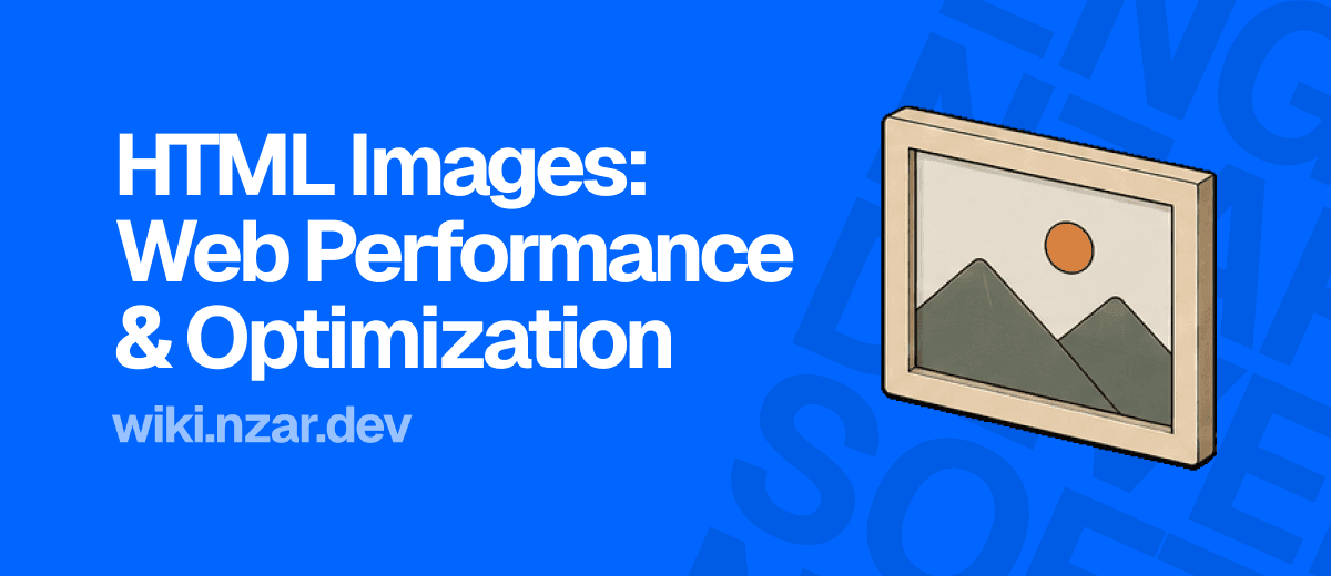 HTML Image Optimization Cover